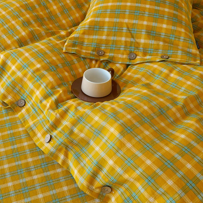 Calla Check Bedding Set