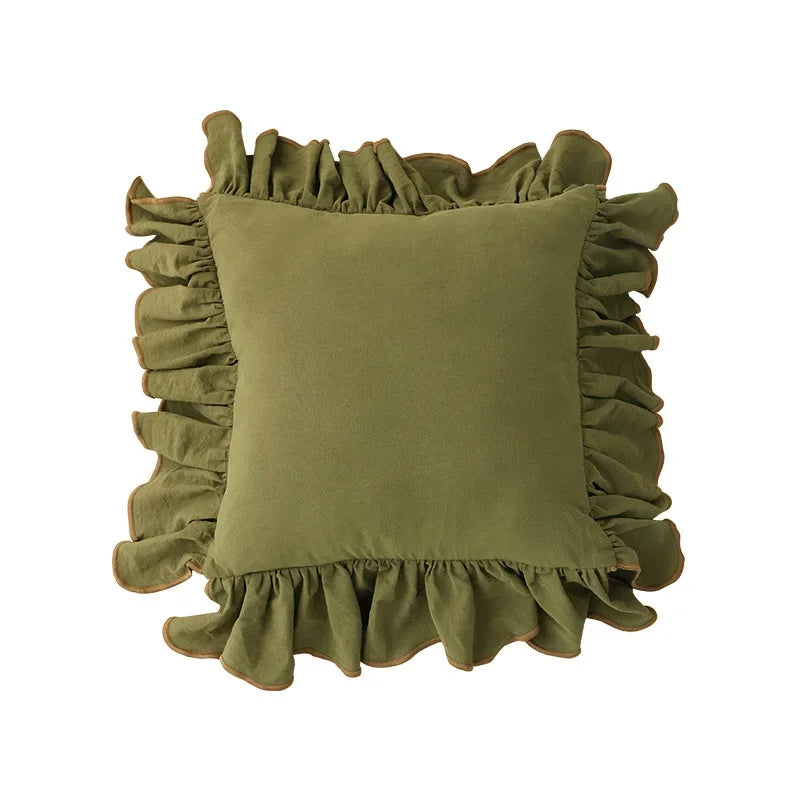 Odette Ruffle Cushion Cover