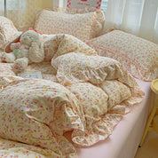 Honeybelle Floral Ruffle Bedding Set