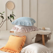 Fleur Ruffle Cushion Cover