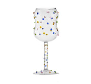 Confetti Goblet Wine Glass