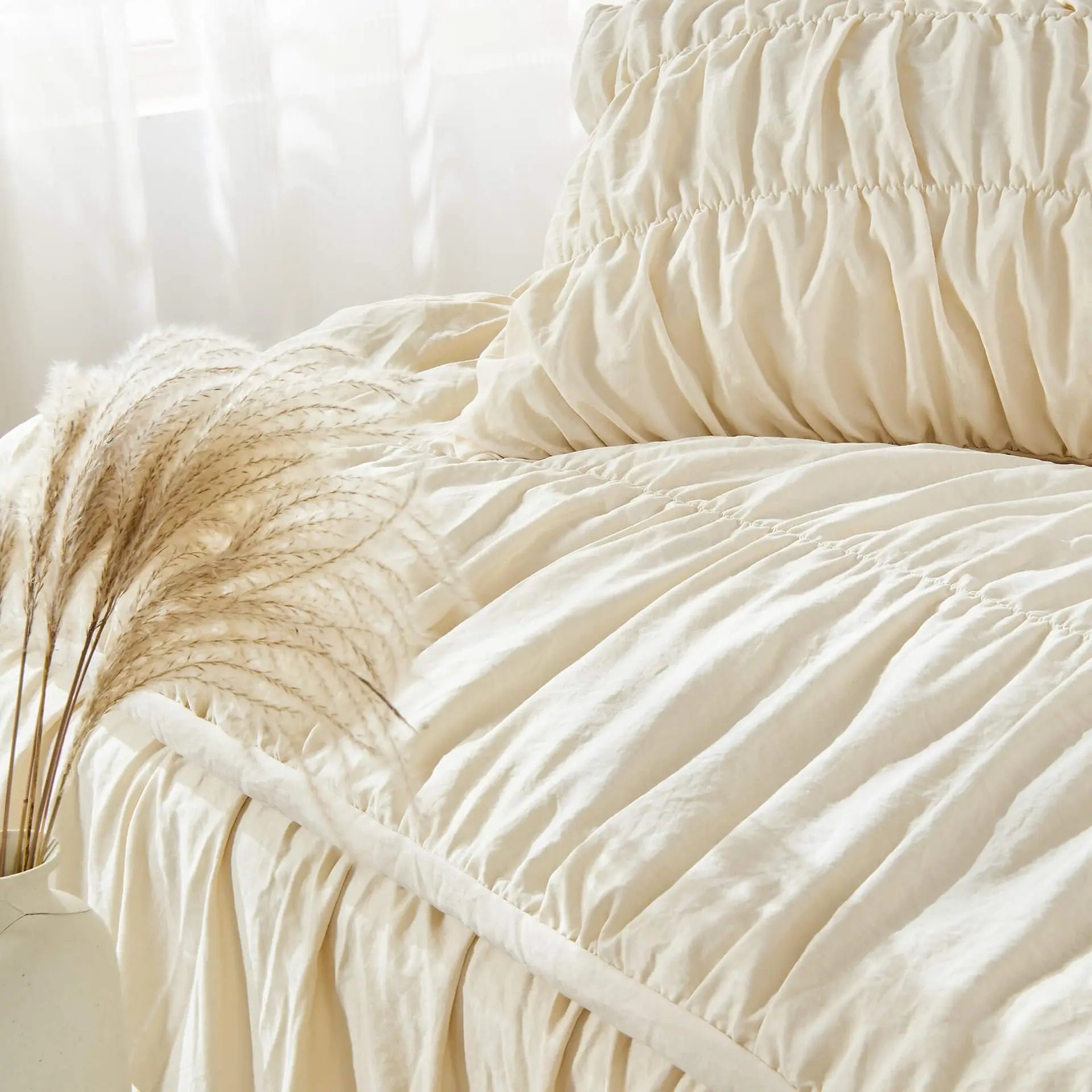 Aurelia Ruched Bedding Set