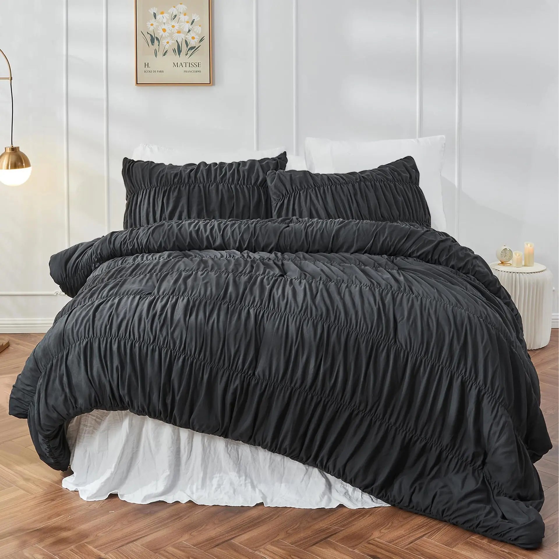 Aurelia Ruched Bedding Set