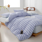 Elio Stripe Bedding Set