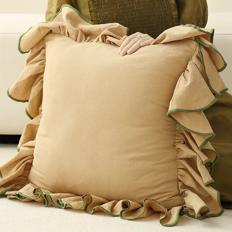 Odette Ruffle Cushion Cover