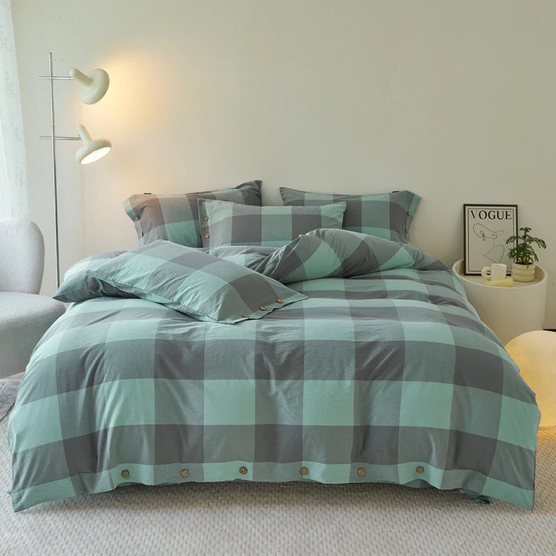 Calla Check Bedding Set