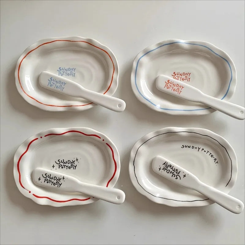 Sunday Pottery Appetiser Set