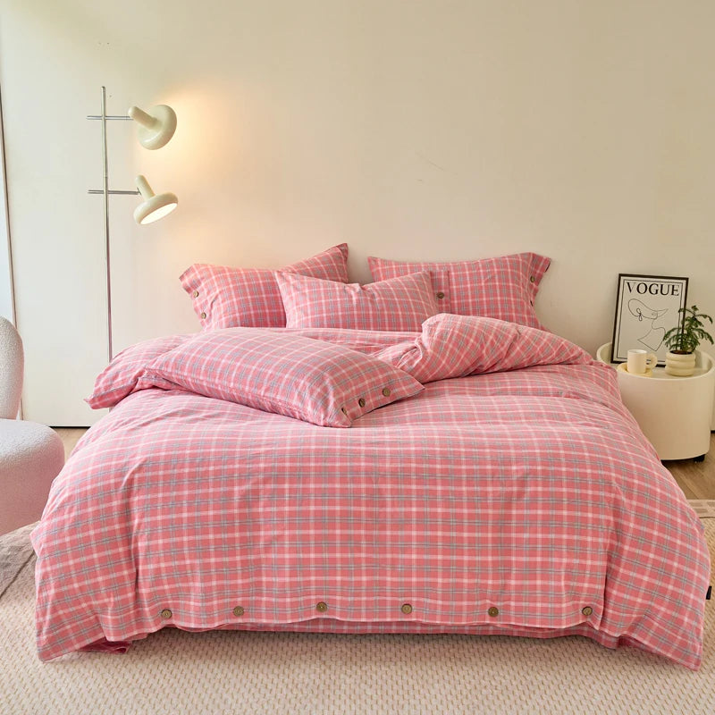 Calla Check Bedding Set