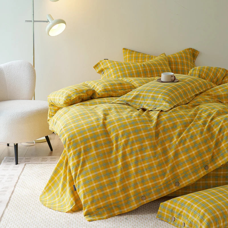 Calla Check Bedding Set