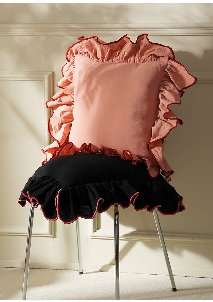 Odette Ruffle Cushion Cover