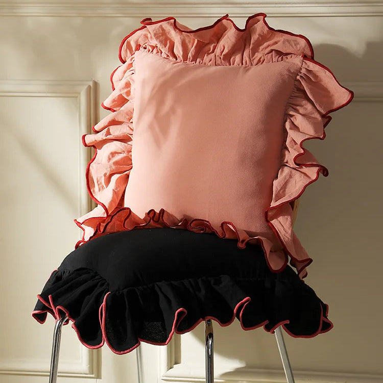 Odette Ruffle Cushion Cover