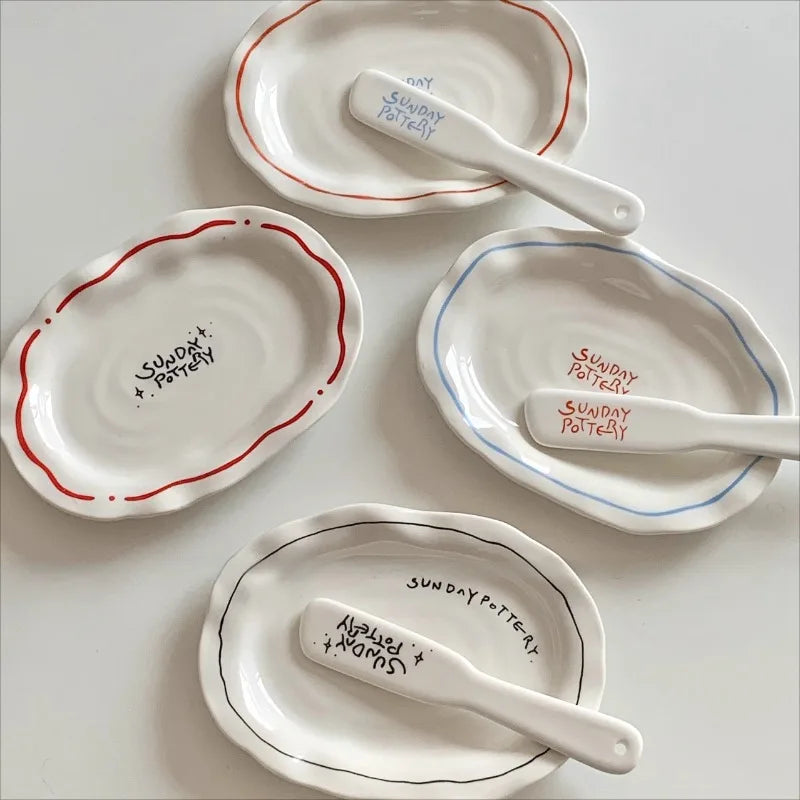 Sunday Pottery Appetiser Set