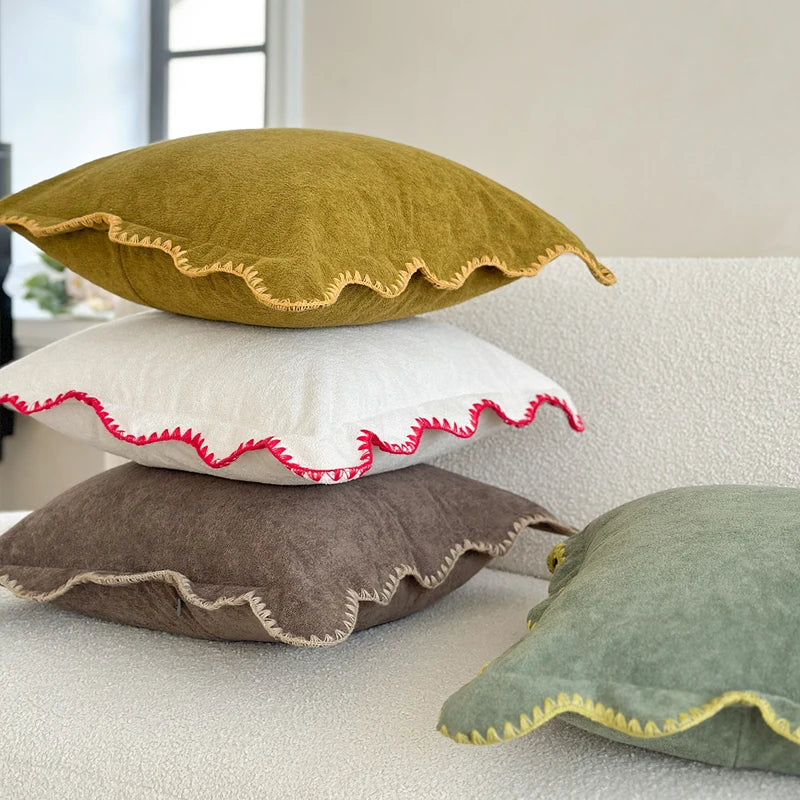 Rio Scalloped Cushion Cover