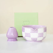 Checkerboard Matcha Set