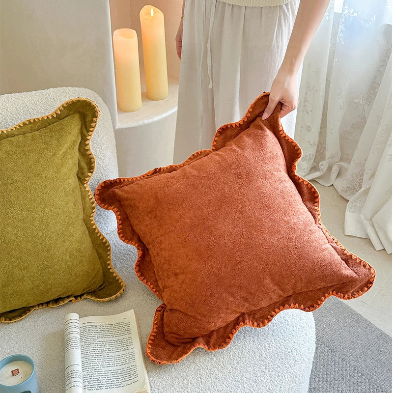 Rio Scalloped Cushion Cover
