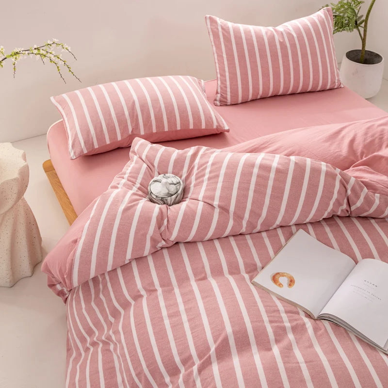 Elio Stripe Bedding Set