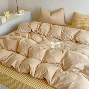 Honeythatch Gingham Bedding Set