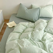 Honeythatch Gingham Bedding Set