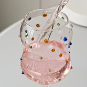 Confetti Goblet Wine Glass