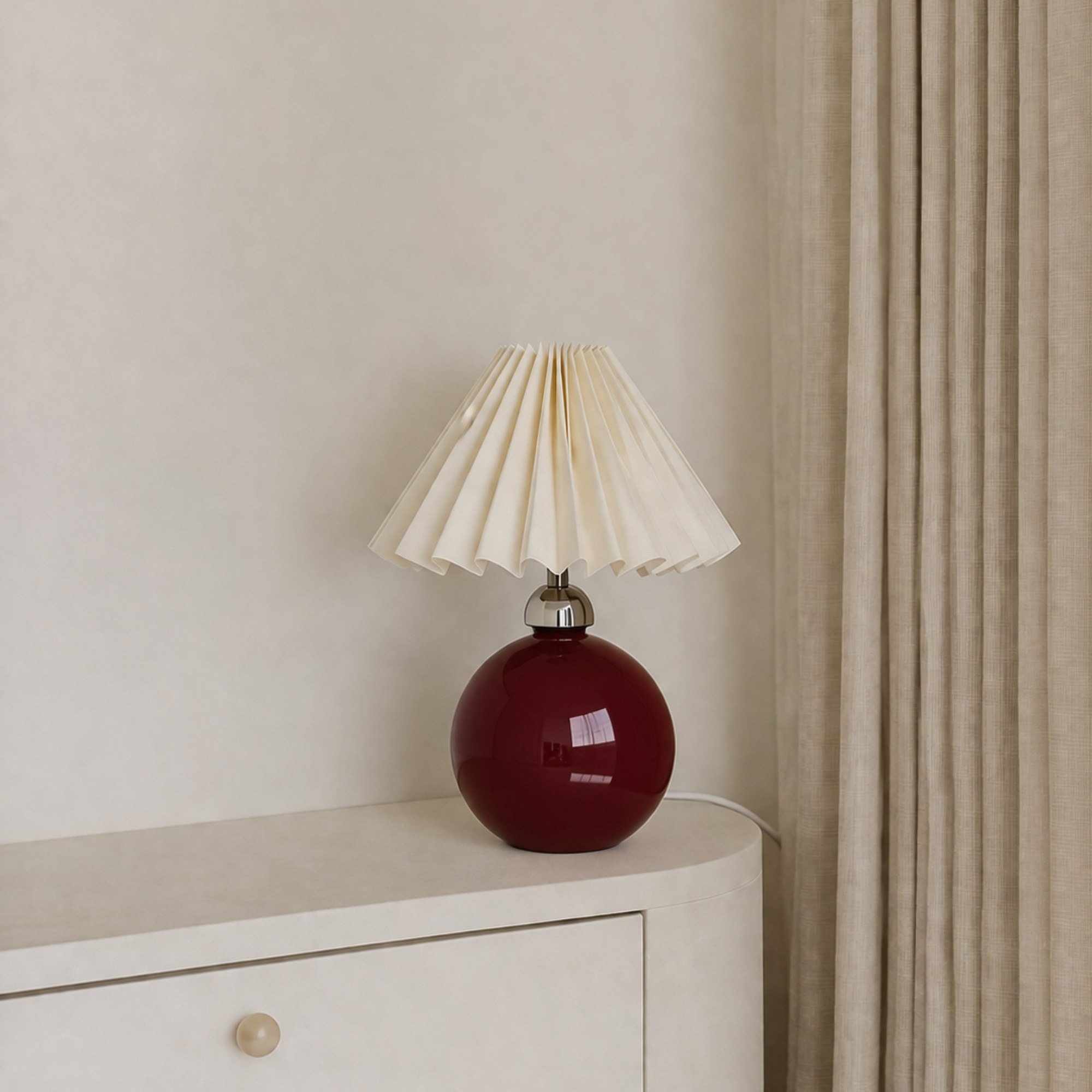 Solace Pleated Lamp