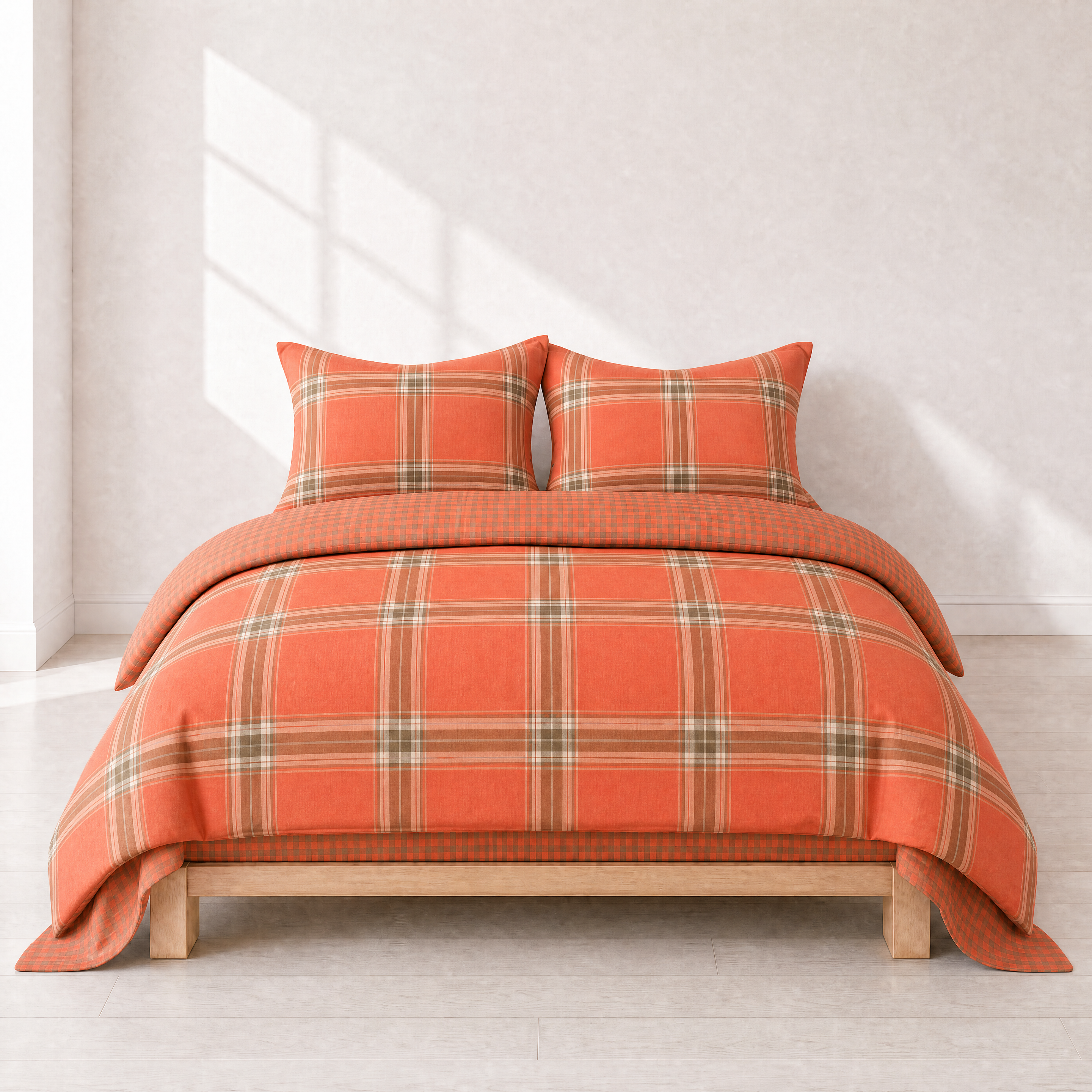 Kyoto Plaid Bedding Set