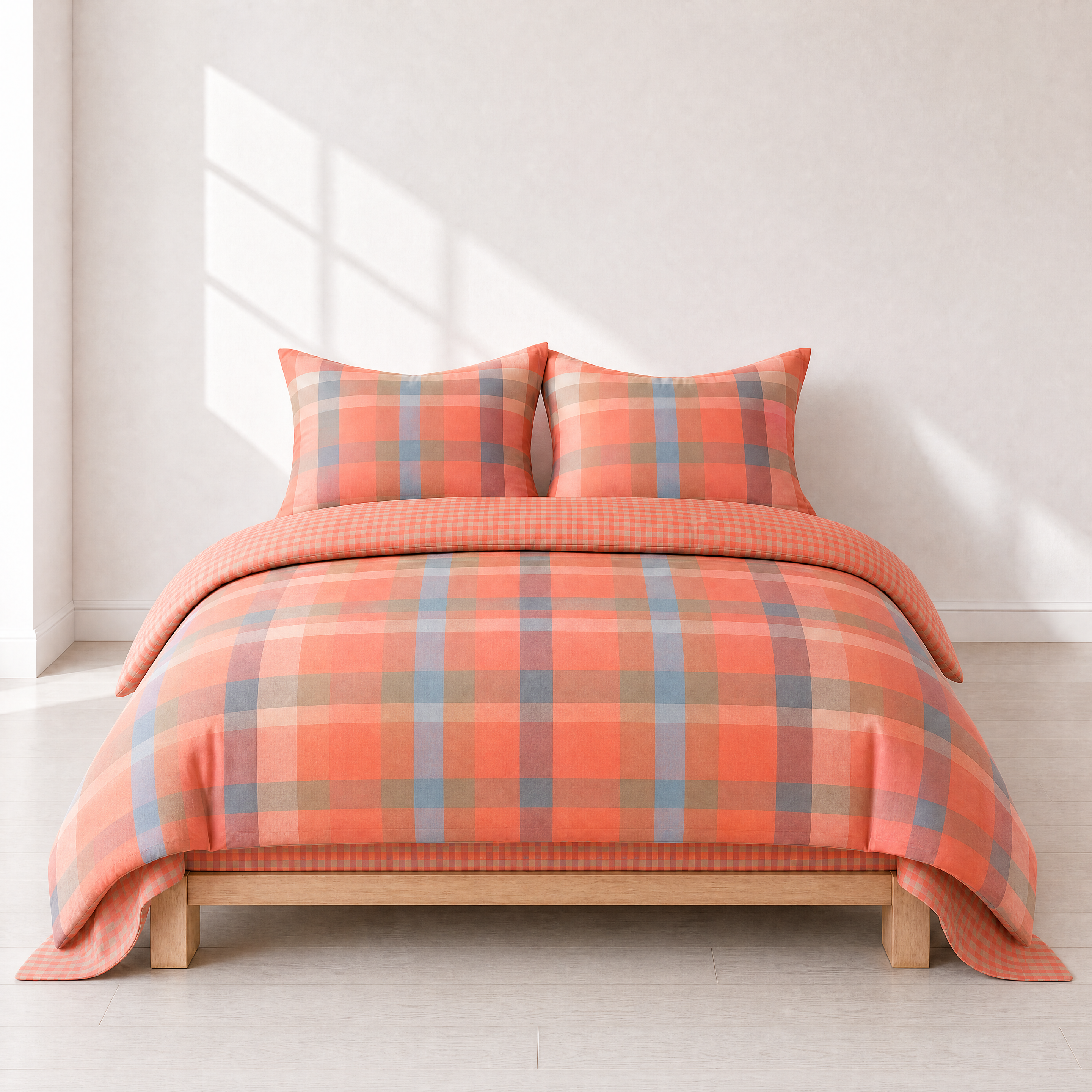 Kyoto Plaid Bedding Set